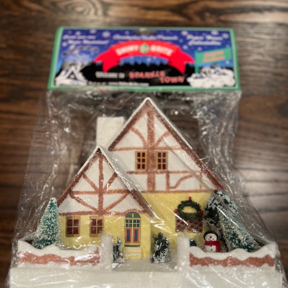 Christopher Radko Shiny Brite Sparkle Town House - Aspen...